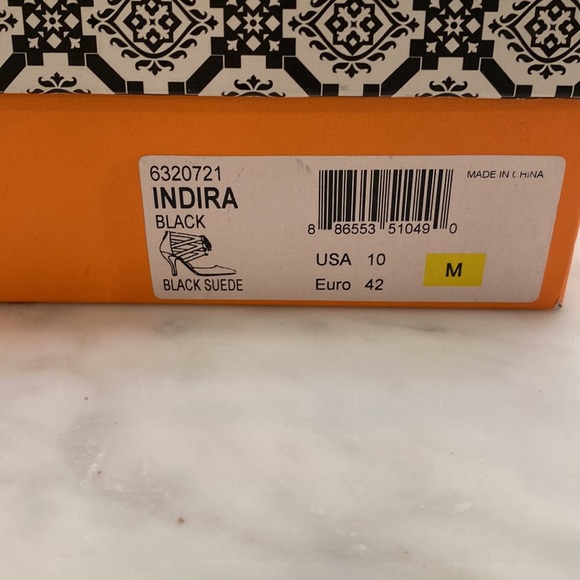 Isola Indira Black Suede Shoe - Picture 7 of 8